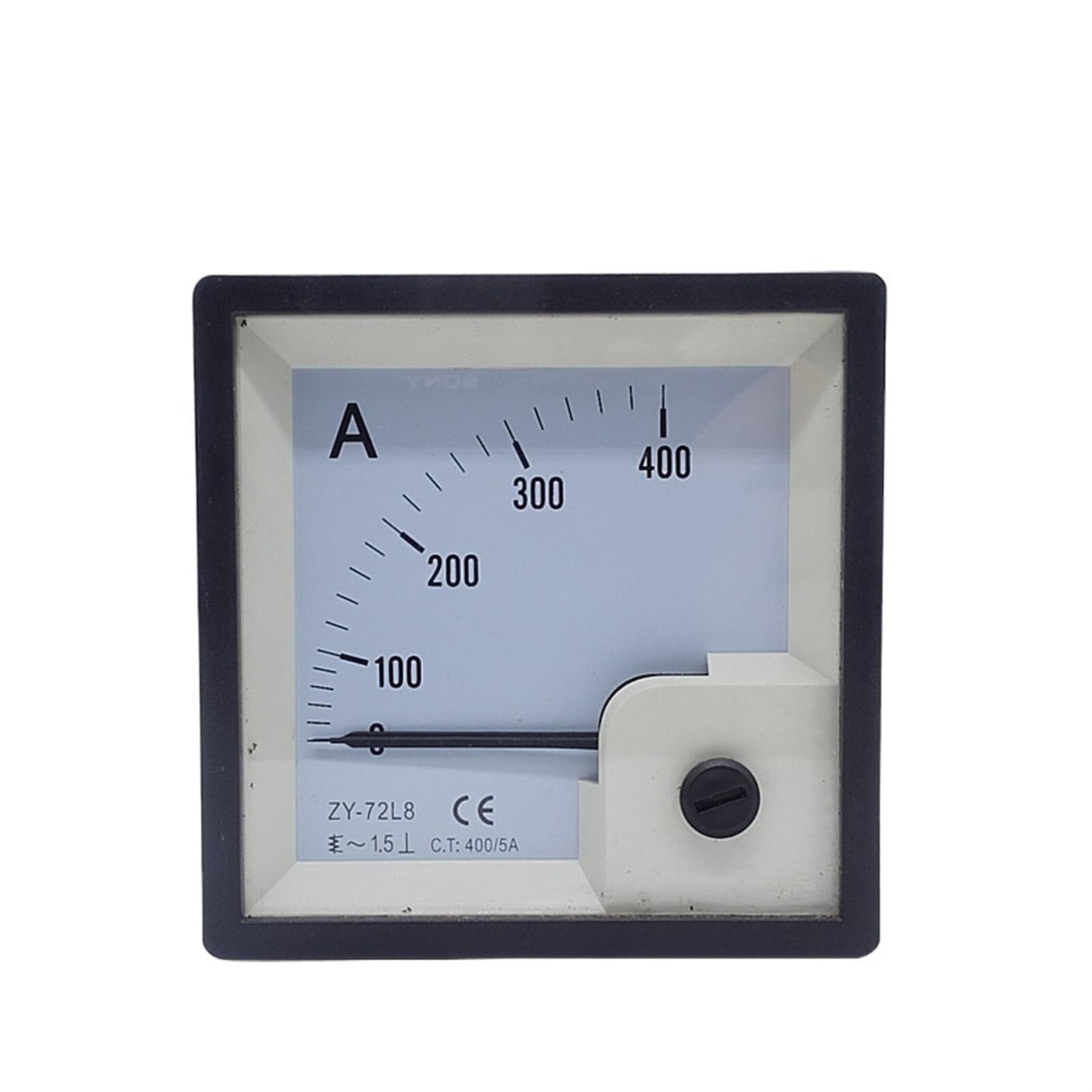 Misuratore di Corrente 400/5A Mutuo induttore AC AMP Meter Analogico 72 * 72mm