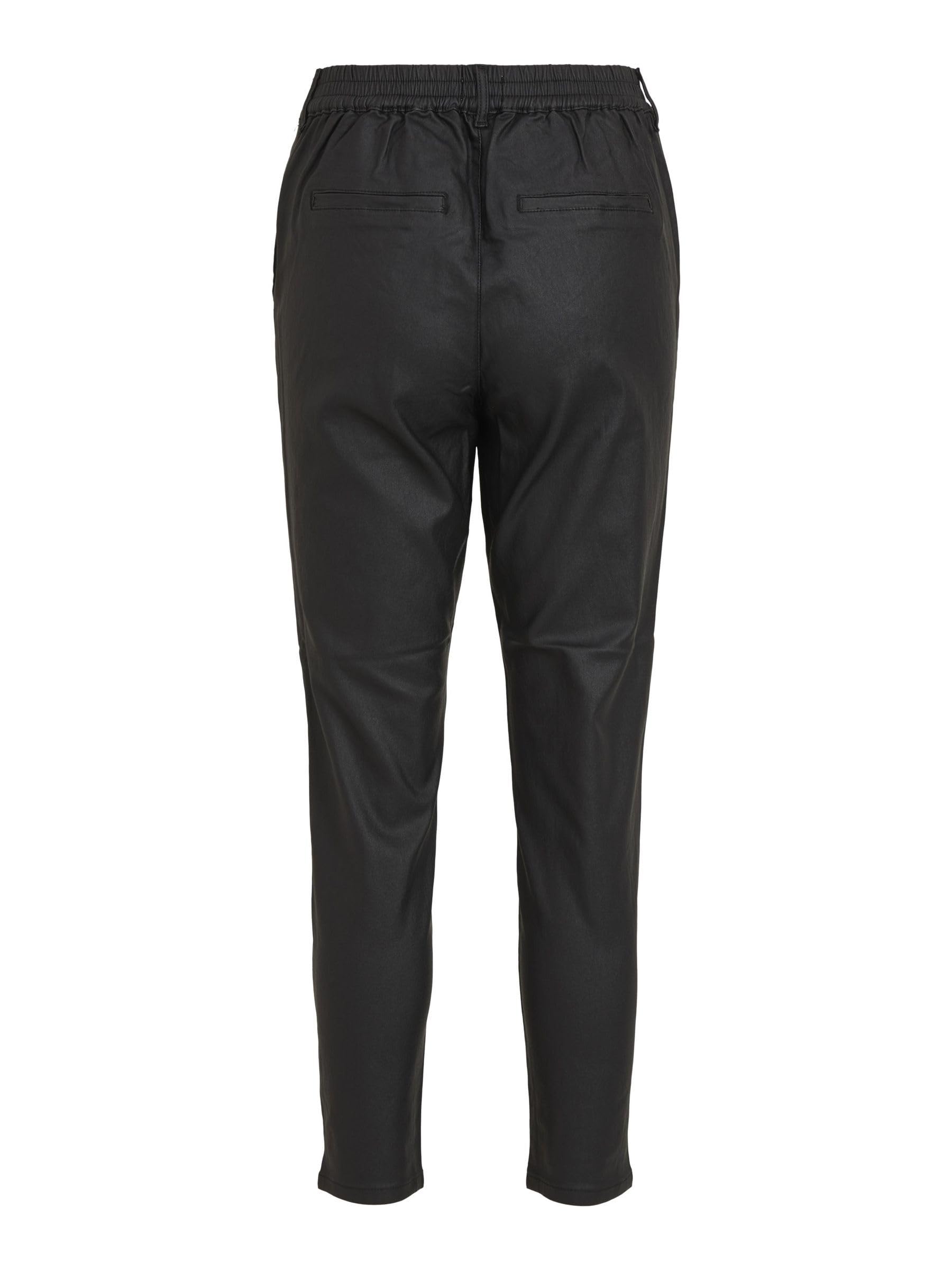 Object Damen Objbelle Lisa Coated Pant Noos Hose