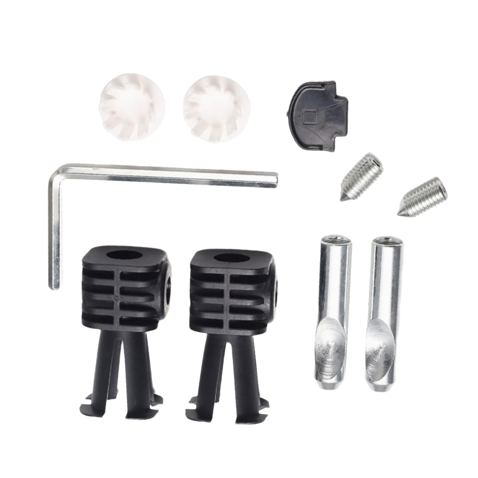 Wall Hung Toilet Fastener Systems with Sturdy Nylon Body and Resistant Metal Pins for Long Time Use Rust Proof Toilet Fasteners