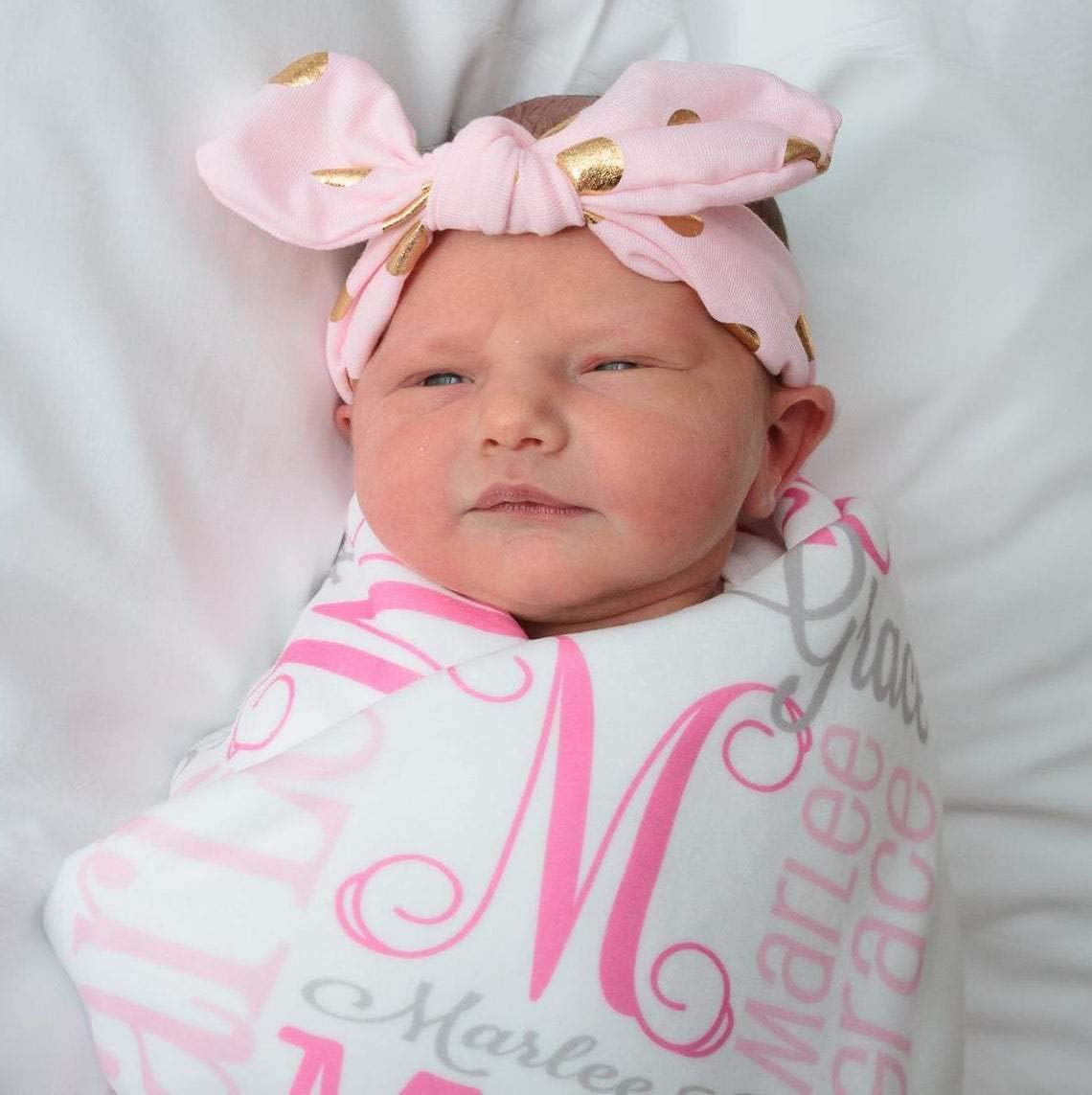 Personalized Name Blankets for Baby, Kids and Adults. Custom Name Blanket from Baby's Name. Repeating Name Customized Blankets. Premium Quality Baby Blanket for Girls and Boys with Customized Name