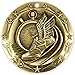 Decade Awards World Class Track Medal - Gold 1st Place Track and Field Medal with Track Ribbon – Custom Engraved Track Medal for Meets, Tournaments and School Events (Gold-Track)
