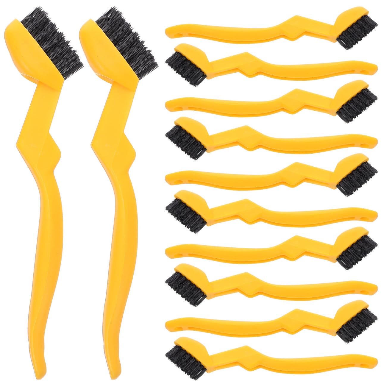 Didiseaon Cepillo para Fregadero de Cocina, Herramientas de Limpieza de Ranuras, 30 Mini cepillos de Nailon, para tuberías, Grietas, Estufa y baño en el hogar