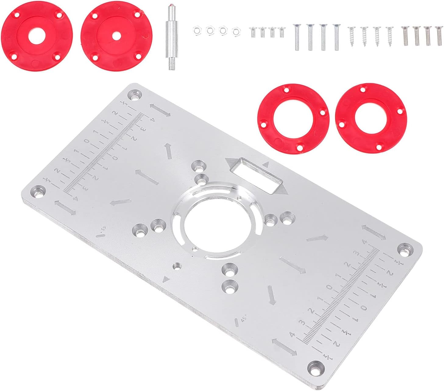 GANAZONO Router for Woodworking of Trimming Machine Flip Plate Engraving Machine Plate for Joiner