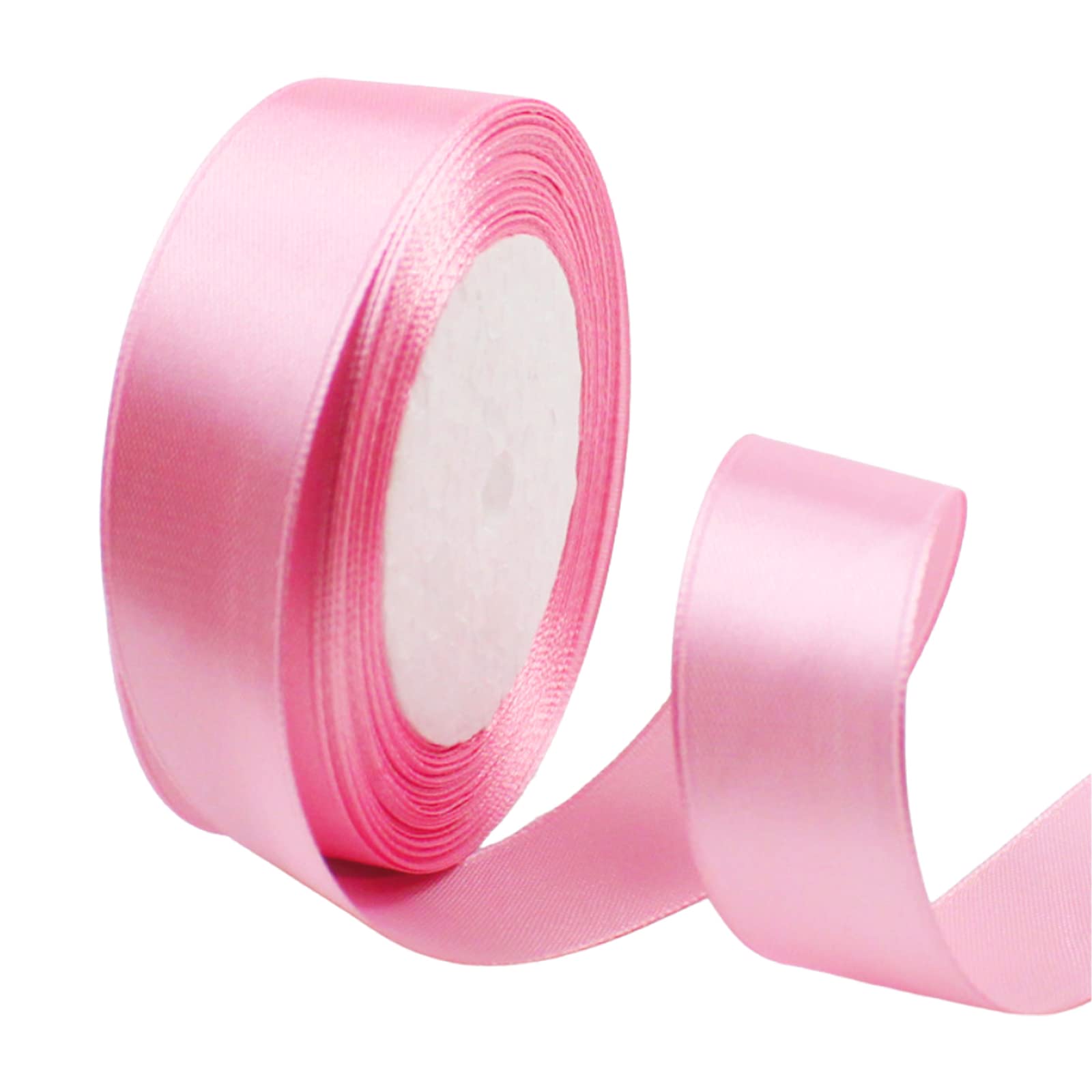 ハンドメイド素材 リボン 25mm 両面有光サテンリボン ロゼット ハンドメイド素材 リボン 25mm 両面有光サテンリボン ロゼット