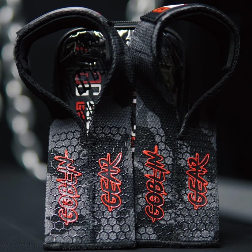 17.5" Super Duty V-Straps (1 Pair) - Lifting Wrist Straps for Weightlifting - Weight Lifting Wrist Wraps Straps for Deadlift – Gym Straps for Powerlifting, Strength Training, Bodybuilding, Deadlift - Workout Gym Equipment for Men & Women