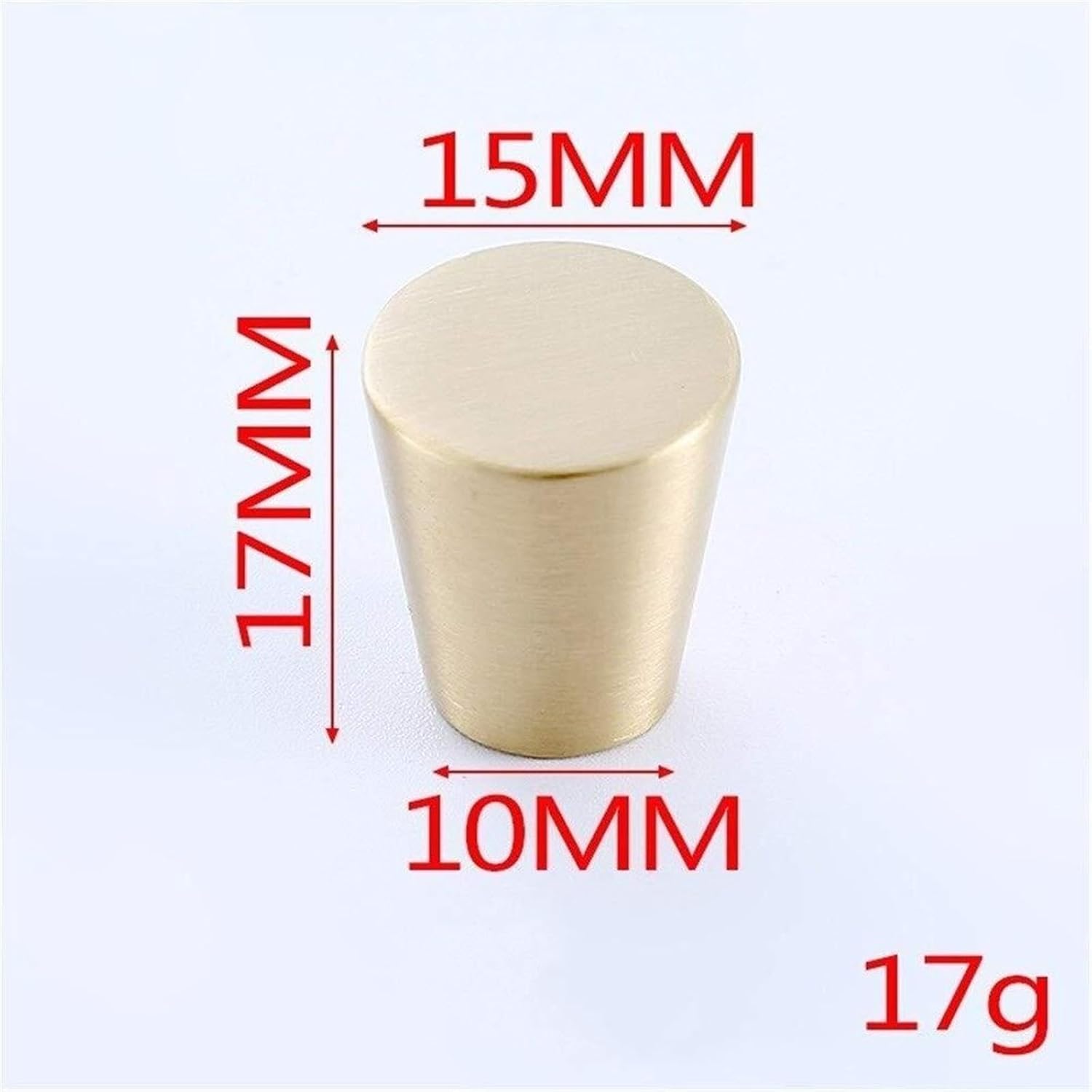 Cabinet Pulls Kitchen Drawer Handles Wardrobe Cabinet Handle Furniture Bathroom Hardware Cupboard Pull Retro Copper Handle(Color:Copper,Size:Small)