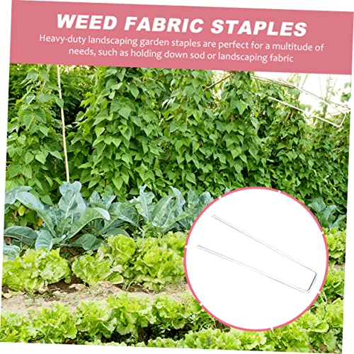 Piquets en Tissu pour Stopper les Mauvaises Herbes et Ancrer vos Tuyaux de Jardin