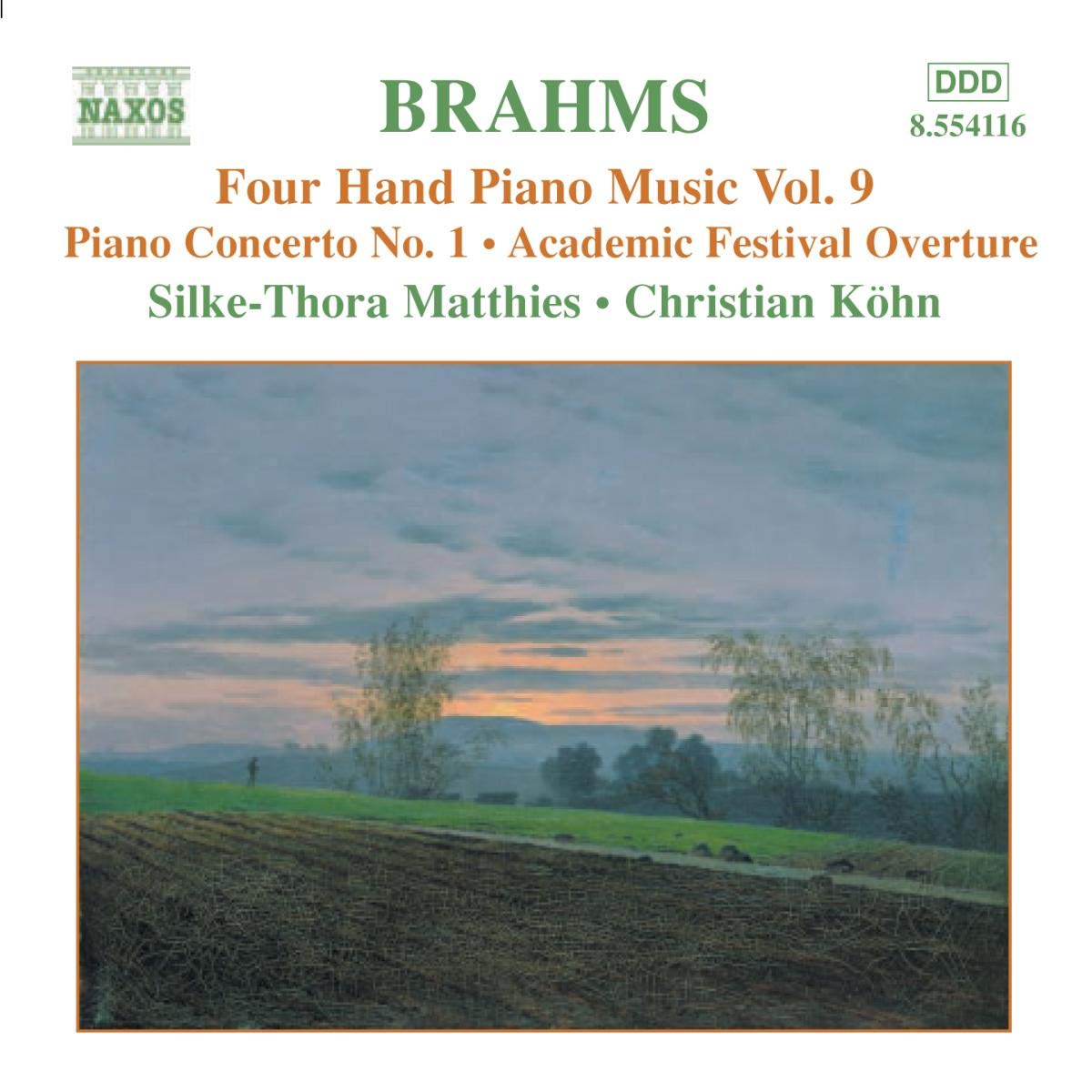 BRAHMS: Four-Hand Piano Music, Vol. 9