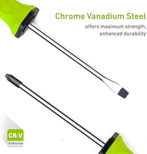 Vista 11 de FASTPRO Juego de destornilladores magnéticos rosados de 12 piezas con destornilladores Phillips ranurados y destornilladores de precisión, kit