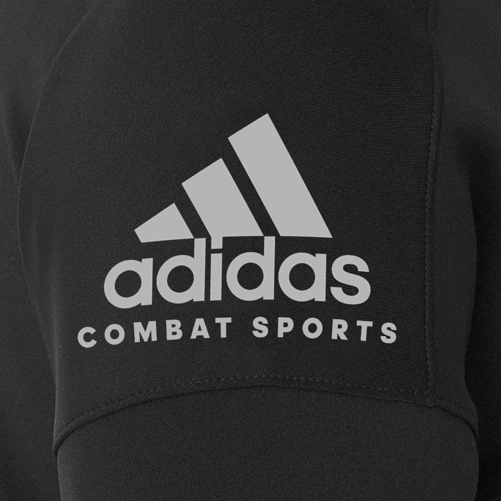 Adidas Combat Sports TR70-100 Bluza z Kapturem, Czarny/Biały, S