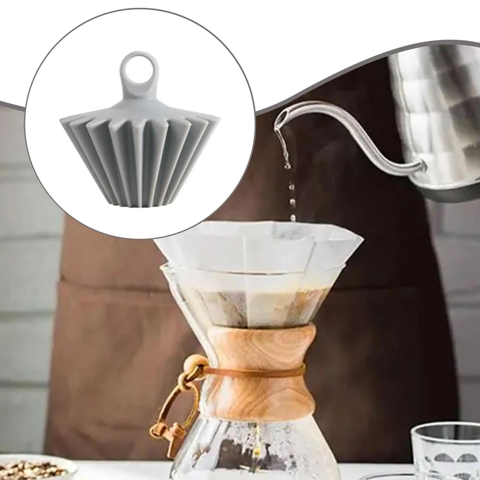 Filtro di carta pressatore interamente Accessori for il fermo della forma del caffè Assistente portatile for versare