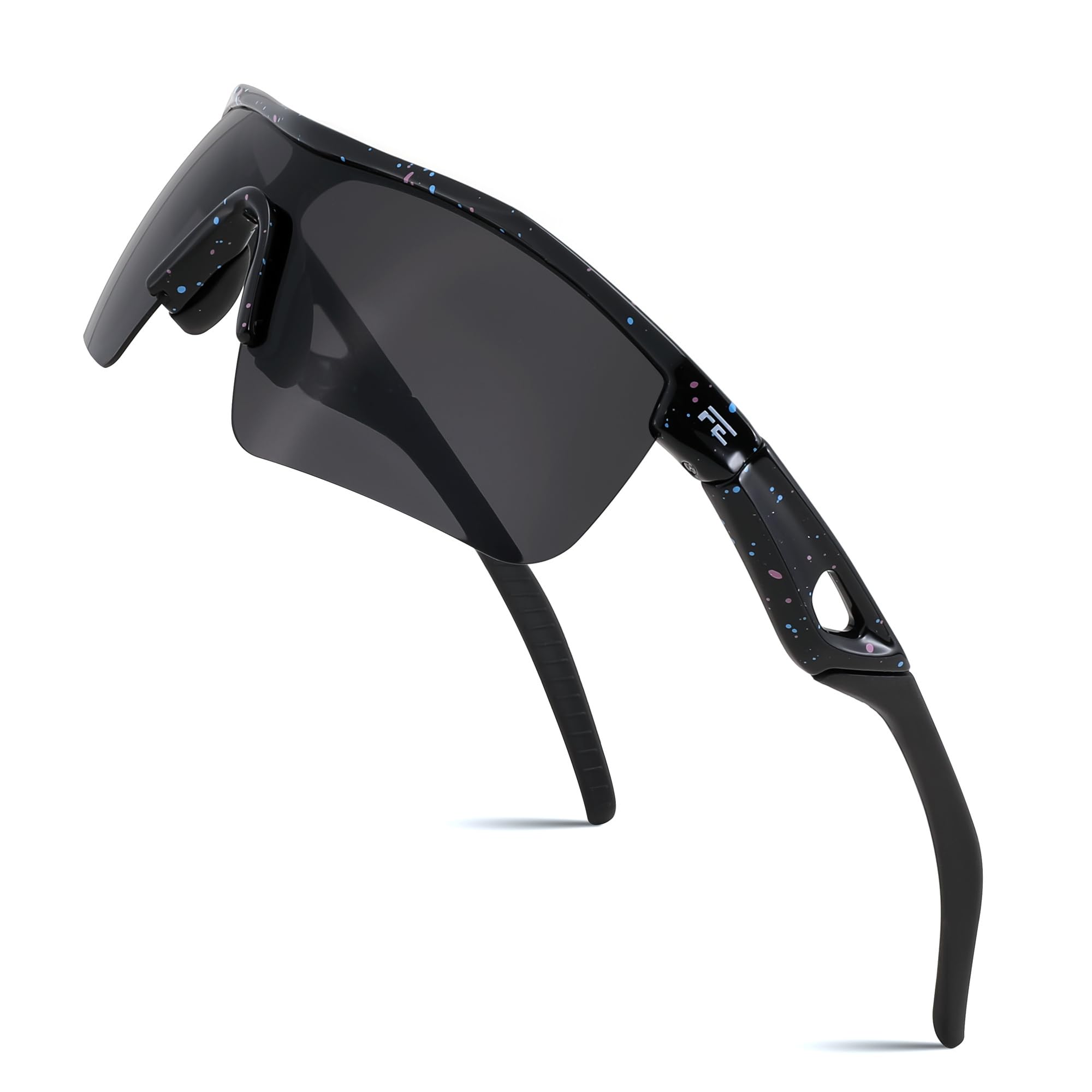 FEISEDY Kids Sunglasses Boys Girls TR90 Flexible Frame UV Protection Polarized Sports Sunglasses for Age 5-12 B2454
