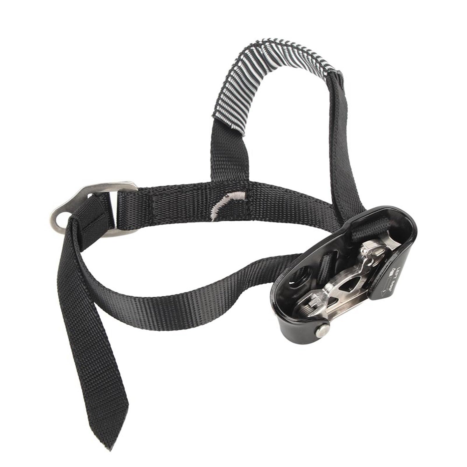 8.3 X 4.7 Cm Foot Ascender, Climbing Foot Ascender, RightLeft Foot Ascender Rock Climbing for Mountaineering Engineering Fire (Left Foot)