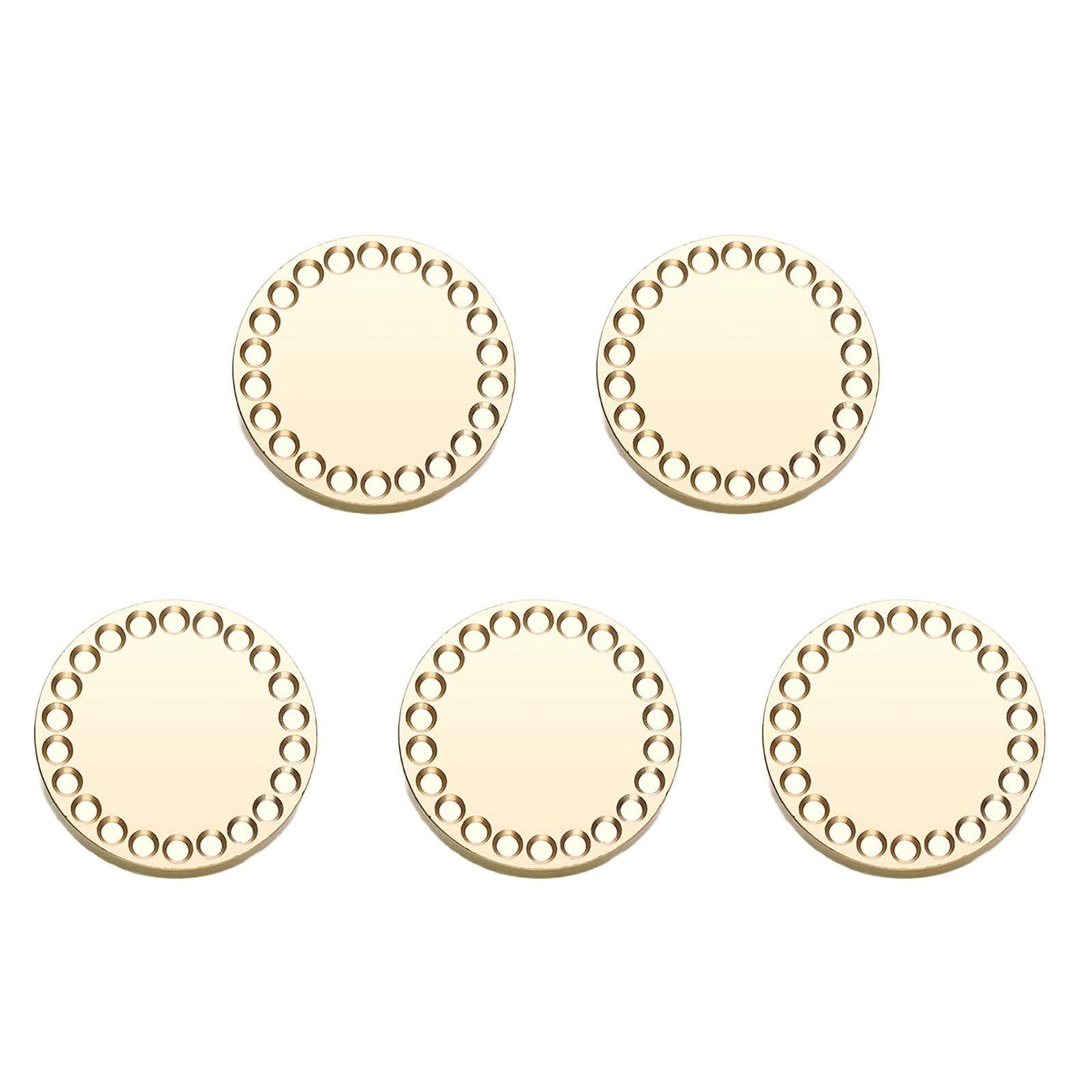 Jazuaiao 5Pieces Seal Stamp Head with Exquisite Pattern for Seal Letter Envelope Party Invitations Christmas Card Embellishment Sealing Stamp