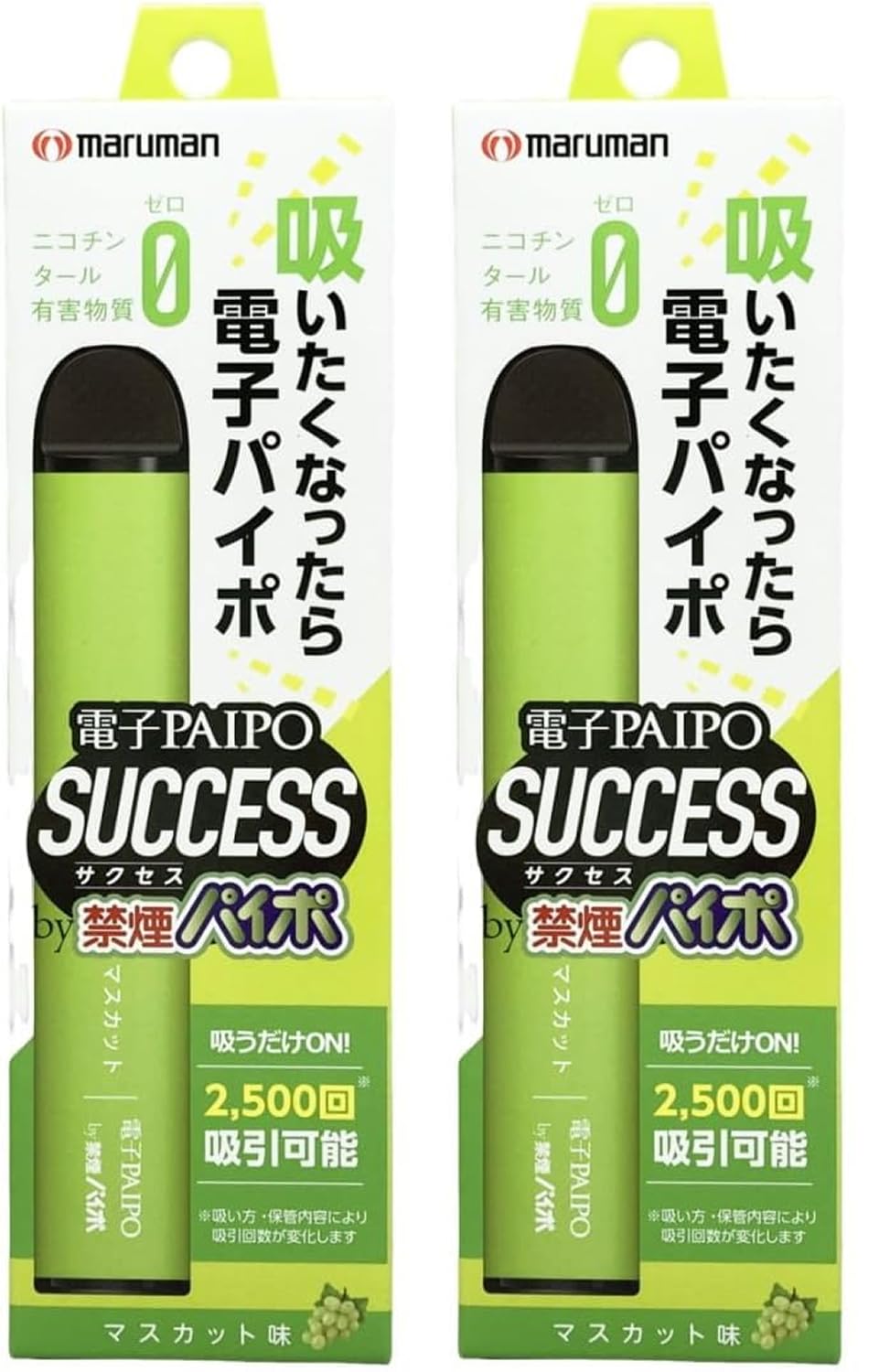 Amazon | 【2本セット】 マルマン 電子パイポ サクセス 禁煙パイポ