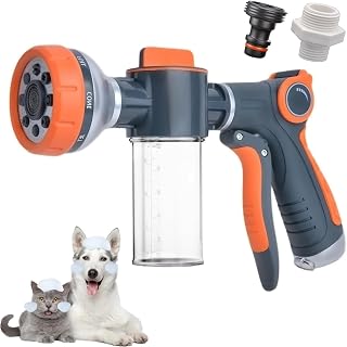8-in-1 Dog Washing Hose Attachment