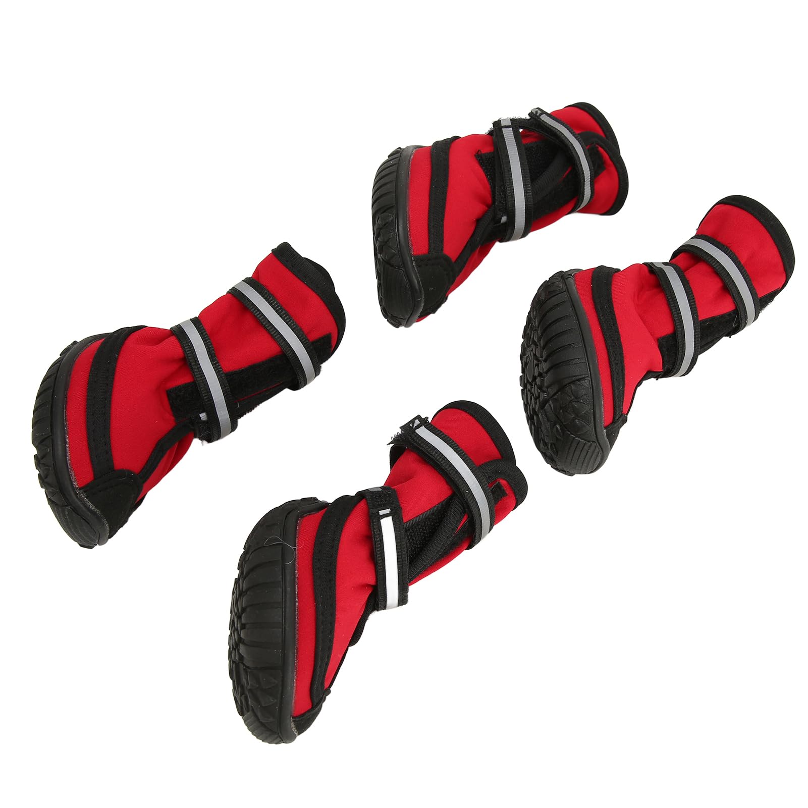 Chaussures de Randonnée pour Chien, Semelle Antidérapante Solide, été, Respirantes, Réglables, Réfléchissantes, Protections de Pattes d'animaux de Compagnie, Semelle S avec Texture (XXL)