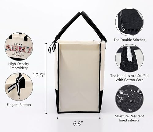 Miniatura 4 de Bolsa de lona de algodón para mujer, bolsa de lona para regalo, bolsa de lona de regalo para amantes del lago de la vida, bolsa de lona para la