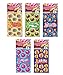 Just For Laughs Dr. Stinky's Scratch N Sniff Stickers 5-Pack- Sugar Babies, Junior Mints, Dubble Bubble, Razzles Raspberry, Nik-L-Nip Orange