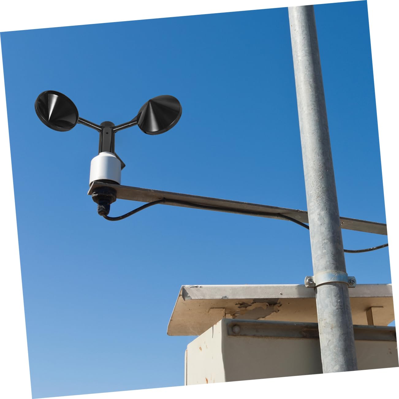 BESPORTBLE Replacement Wind Gauge Sensor Cup 3-Cup Anemometer for Outdoor Measurement