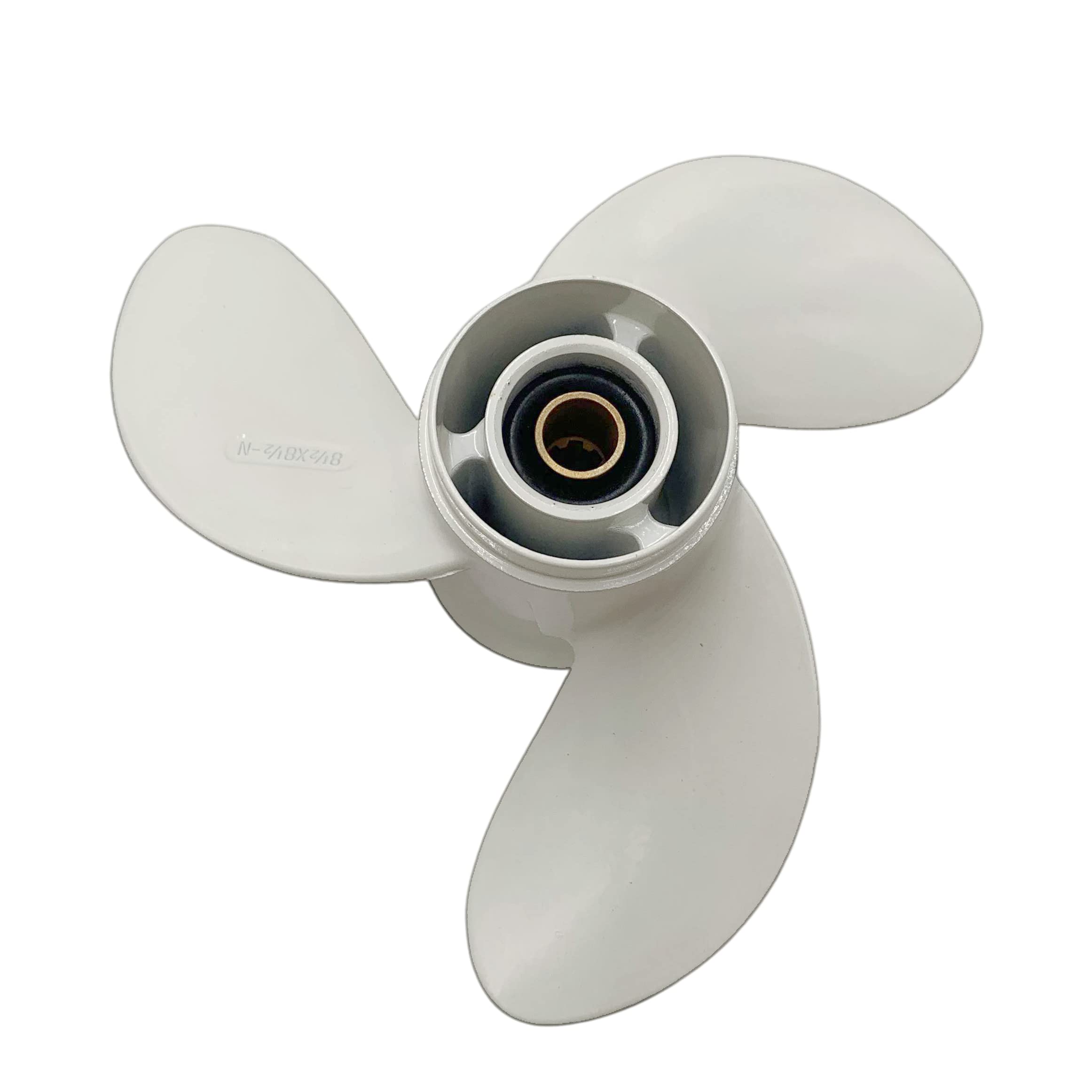SLEIPNIR Propeller 8 1/2x7 1/2 für Yamaha Außenborder Schrauben 6-8 Pferdestärke Aluminium 7 Zähne OEM Nr.: 6G1-45943-00-EL 8.5x7.5