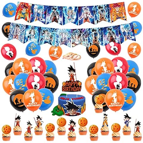 Party Supplies Dragon Ball Cake Topper Dragon Ball Birthday Decorations Dragon Ball Balloons Dragon Ball Birthday Cake Decorations Dragon Ball Birthday Banner Dragon Ball Party Decorations Cover