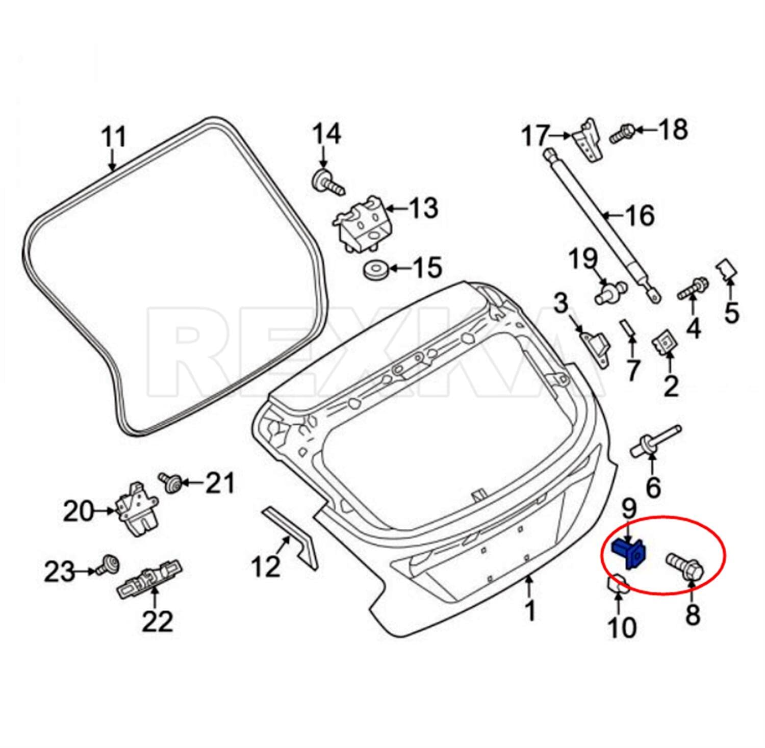 シトロエン VISA GT 取説　プジョー　ルノー　フィアット　マセラティ Amazon.com: Rexka 20 Sets M6-1.0 Liftgate License Plate Mounting