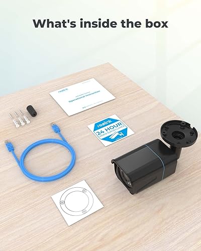 Miniatura 7 de REOLINK Sistema de cámara de seguridad 4K para exteriores, cámara IP PoE de vigilancia con detección de 25 FPS diurna, humanovehículomascota, visión