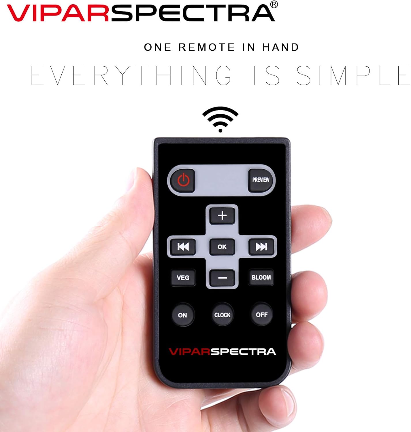 VIPARSPECTRA TC1200 Remote Control