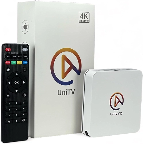 Aparelho Unitv V10 Full HD Streaming 4k 8gb 5g da Unit v v10 Configurado