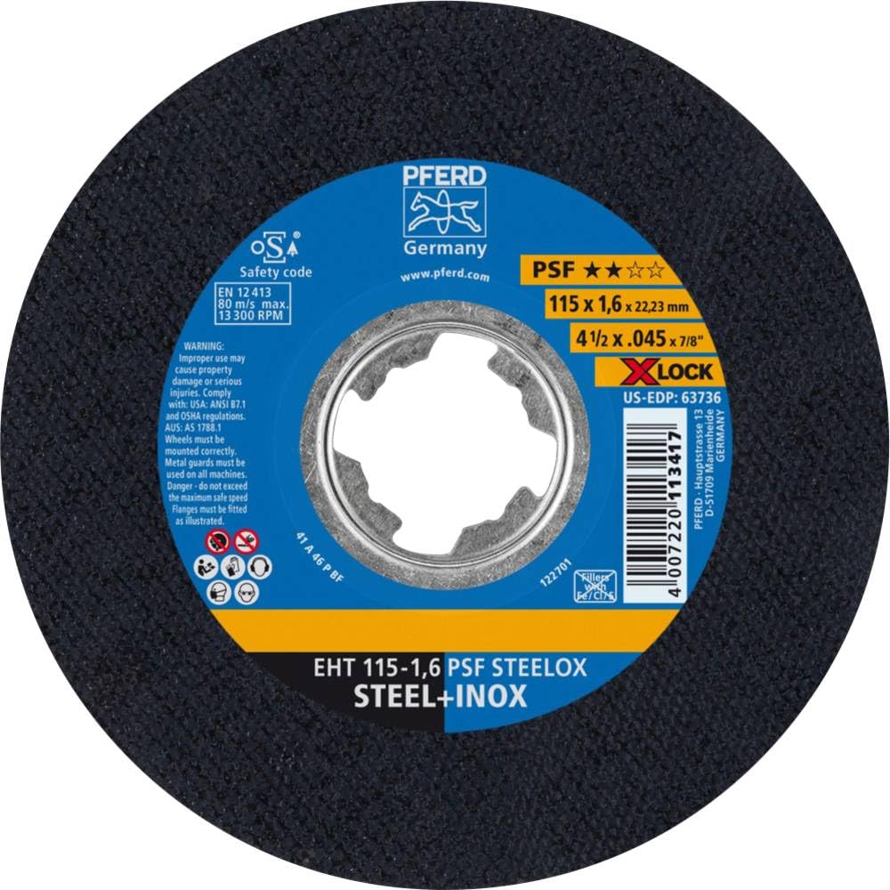 Amazon.com: PFERD Cutting Disc, Pack of 25, 115 x 1.6 mm, Straight