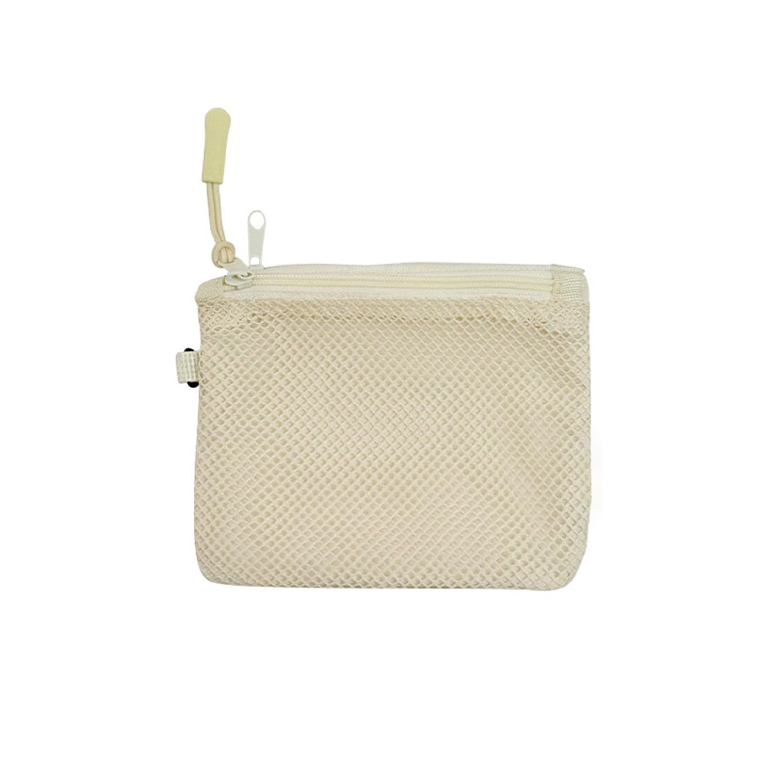Tsophreniq Multipurpose Meshes Organizers Bag Double Layer Zippers Closure Design for Small Items Miniature Zippered Meshes Pouches