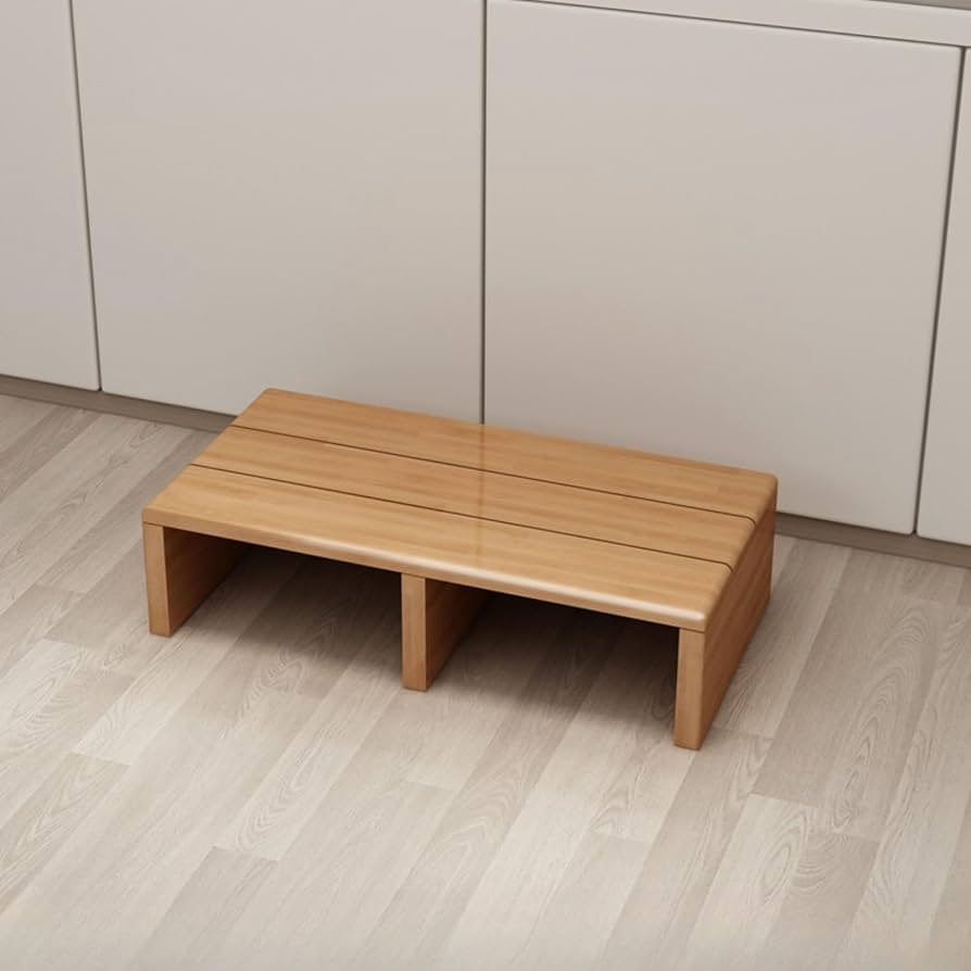 Amazon｜玄関踏み台 玄関ステップ 竹製 幅40/50/60/80cm 玄関