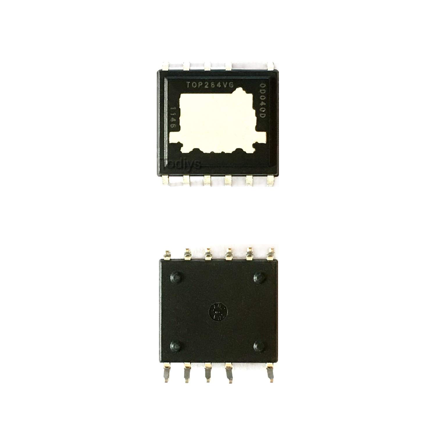 Todiys New 4Pcs for TOP264 TOP264VG EDIP12 Off-Line Switcher IC Chip T0P264VG