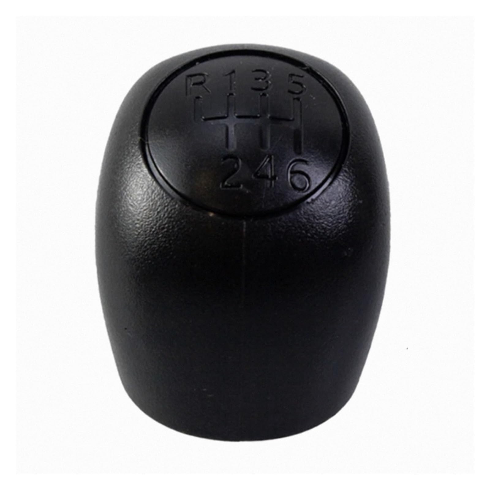 HTVTKRFGRL Knob Only Shift Lever Knob Manual 5-Speed / 6-Speed for Fiat Ducato 1994-2006 ABS Plastic/PU Leather Black Stylish Gear 1Pc Gear Shift