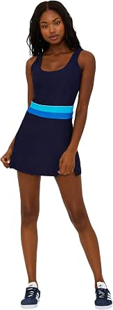 Remi Dress Sandshell Colorblock