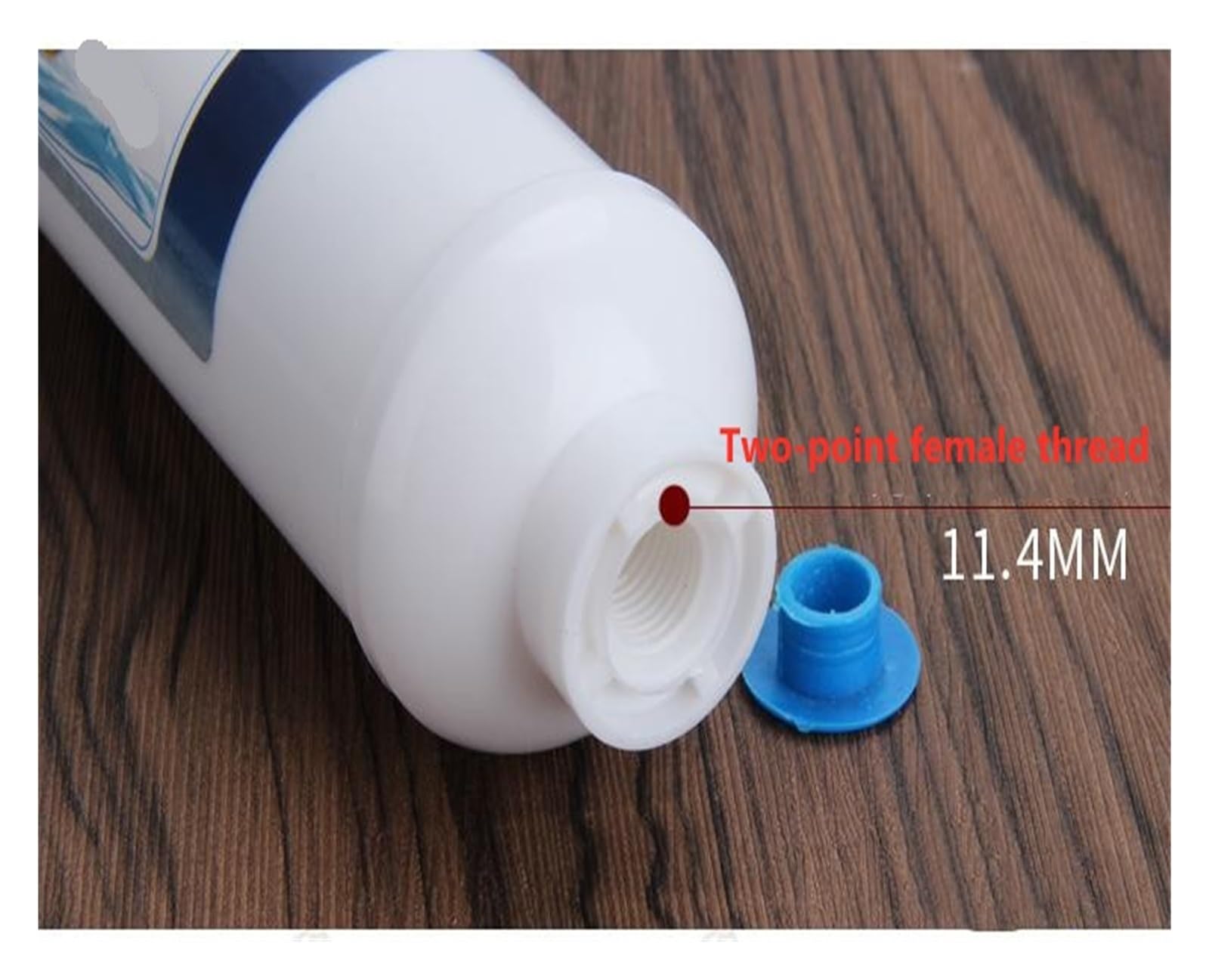 Filtro di ricambio for erogatore d'acqua, | T33 da 10 pollici con raccordo depuratore d'acqua FILTRO AL CARBONE 5MICRON for OSMOSI INVERSA(2pcs)