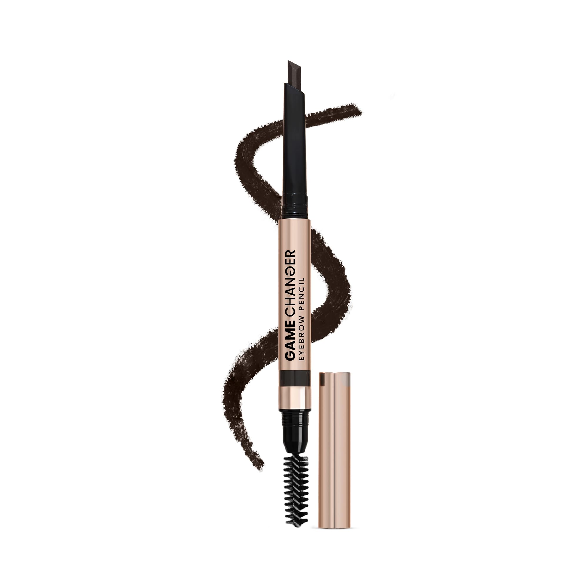 Swiss Beauty Select Game Changer Eyebrow Pencil | Sword-Tip Applicator | Pigmented | Sturdy Spoolie | Easy To Use | Long-Lasting | Shade-1. Ash Brown, 0.35g-image-15