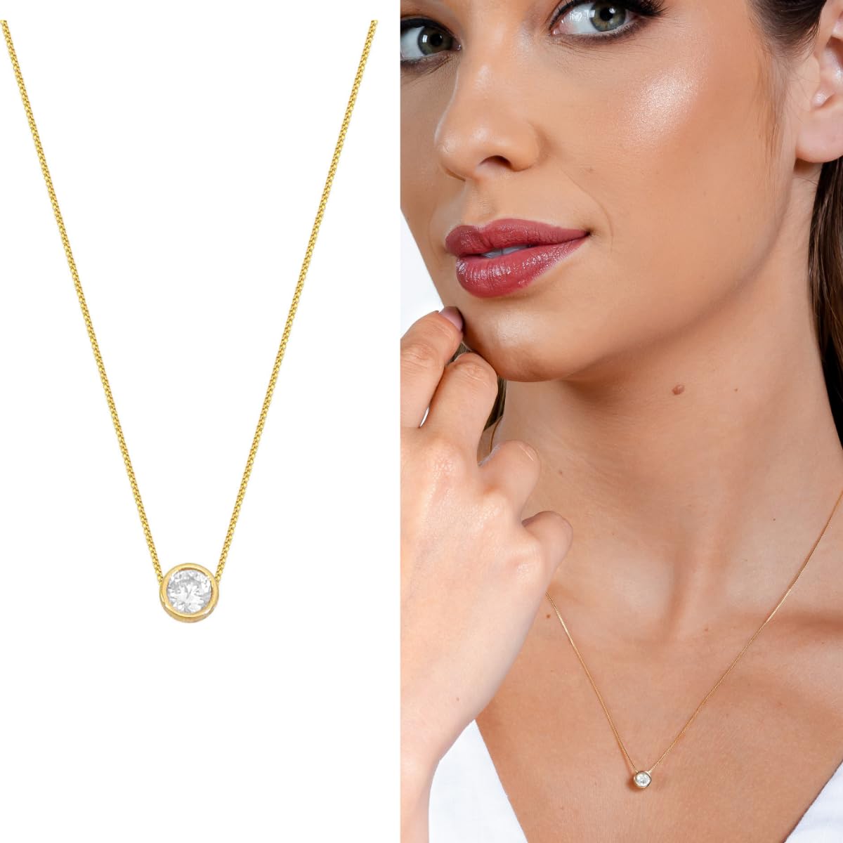 Colar e pingente ponto de luz com pedra de zircônia Banhado á ouro 18k e Antialérgico em promoção! Veja a oferta e mais achadinhos de Bijuterias 3 Hoje é o melhor dia para comprar Colar e pingente ponto de luz com pedra de zircônia Banhado á ouro 18k e Antialérgico com aquele preço maroto! Promoção! Aproveite a oferta! 3