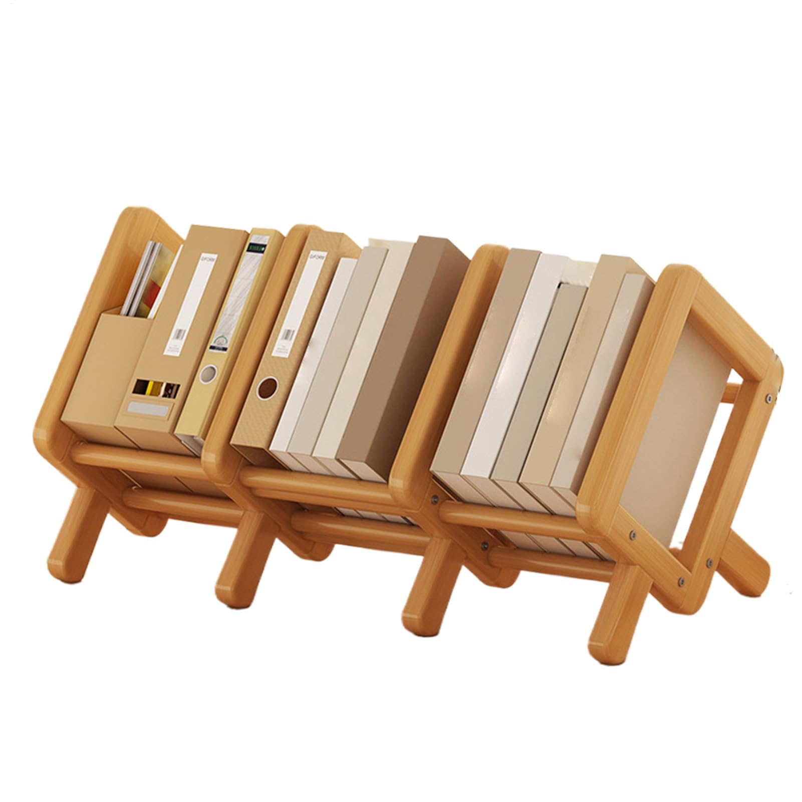 Genérico Desktop Shelf, Expandable Desk Shelf, Adjustable Bookstand, 20,47-40,16×8,66×9,84 pulgadas, Multifunctional Space-Saving Organization for Home, Library, Mesa Estudiante, Mesa de café