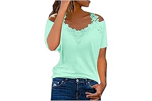 Lace Crochet Cold Shoulder Tops: Classy Style for Summer 2023