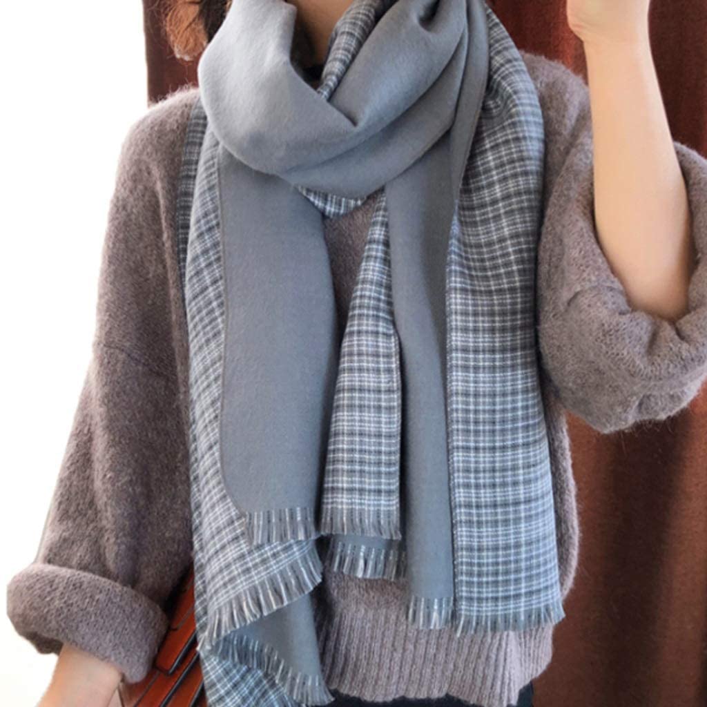 Sciarpa Scialle Sciarpa Da Donna Di Moda Comoda Calda Coperta Autunnale Invernale Sciarpa A Doppia Faccia Scialle Scozzese Morbido Stola Elegante