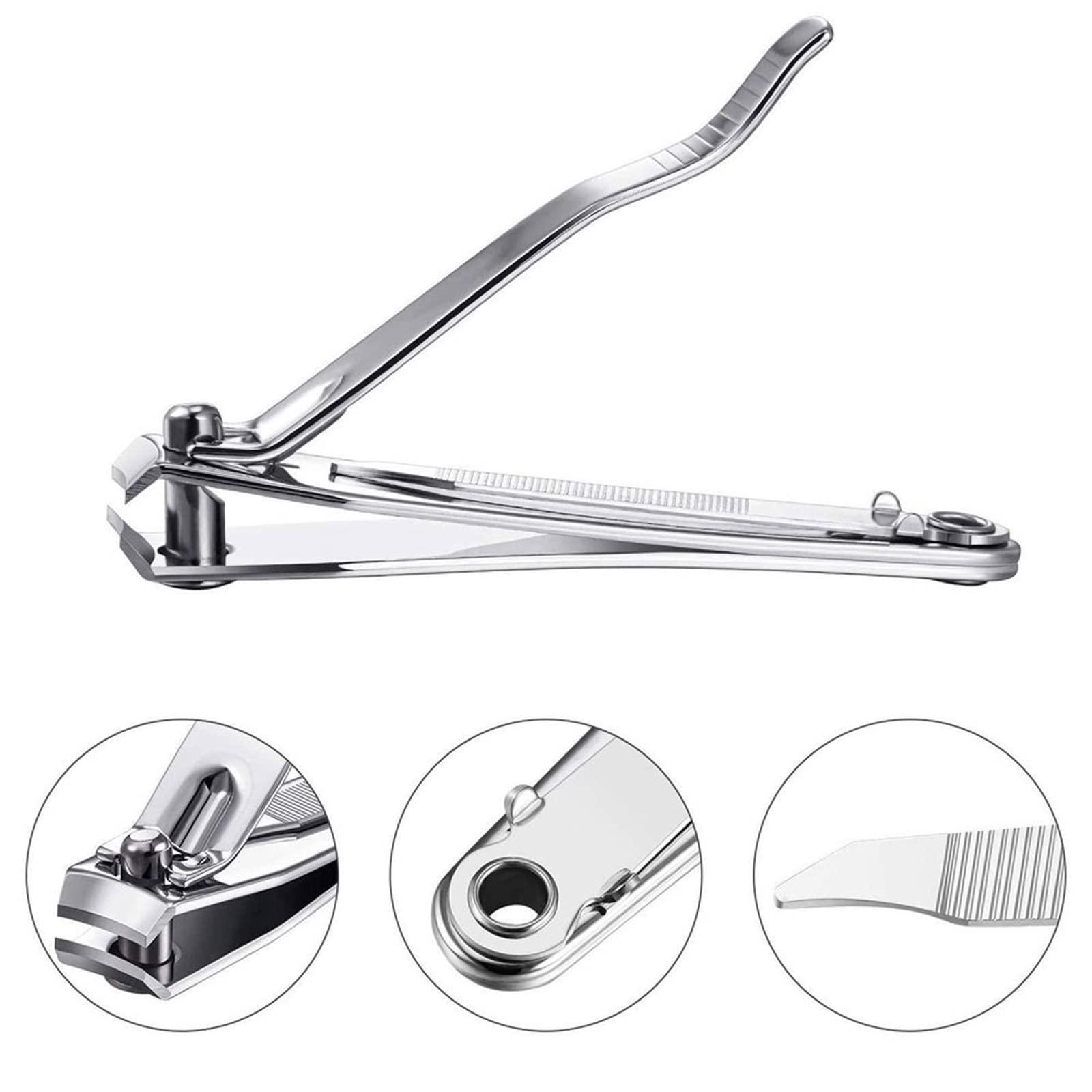 Nagelknipser, Nagelknipser aus Edelstahl, Nagelhautschneider, Trimmer, Schere, professionelle Zange, Entferner, Clipper, Maniküre-Werkzeug