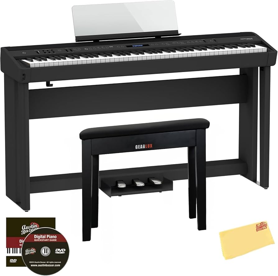 Amazon.com: Roland FP-90X 88-Key Digital Piano - Black Bundle with