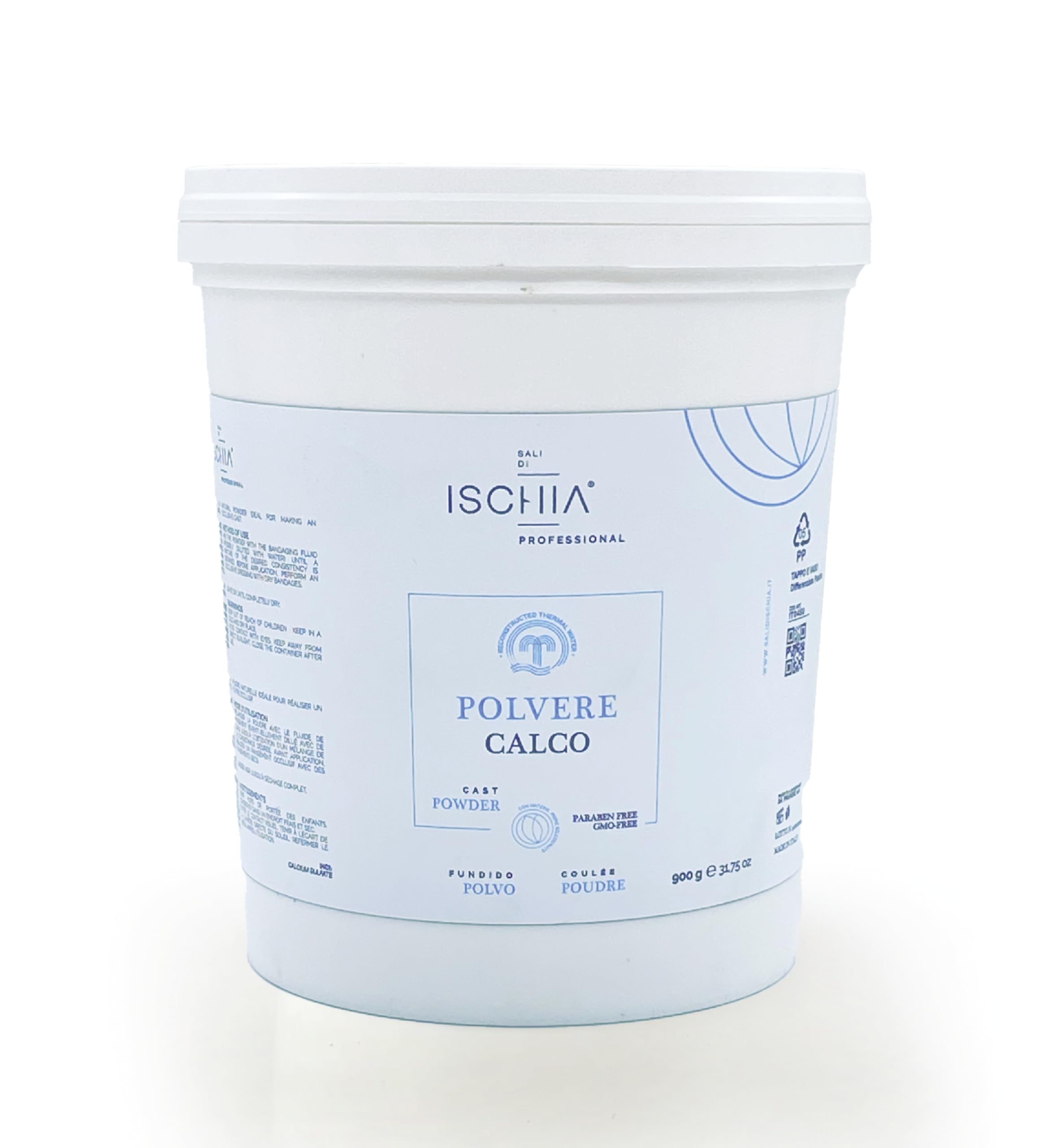 Polvere Calco (900 g) - Trattamento Corpo - Miscela di Argille e Minerali - Pulizia delle tossine - rigenerazione dei tessuti della pelle.