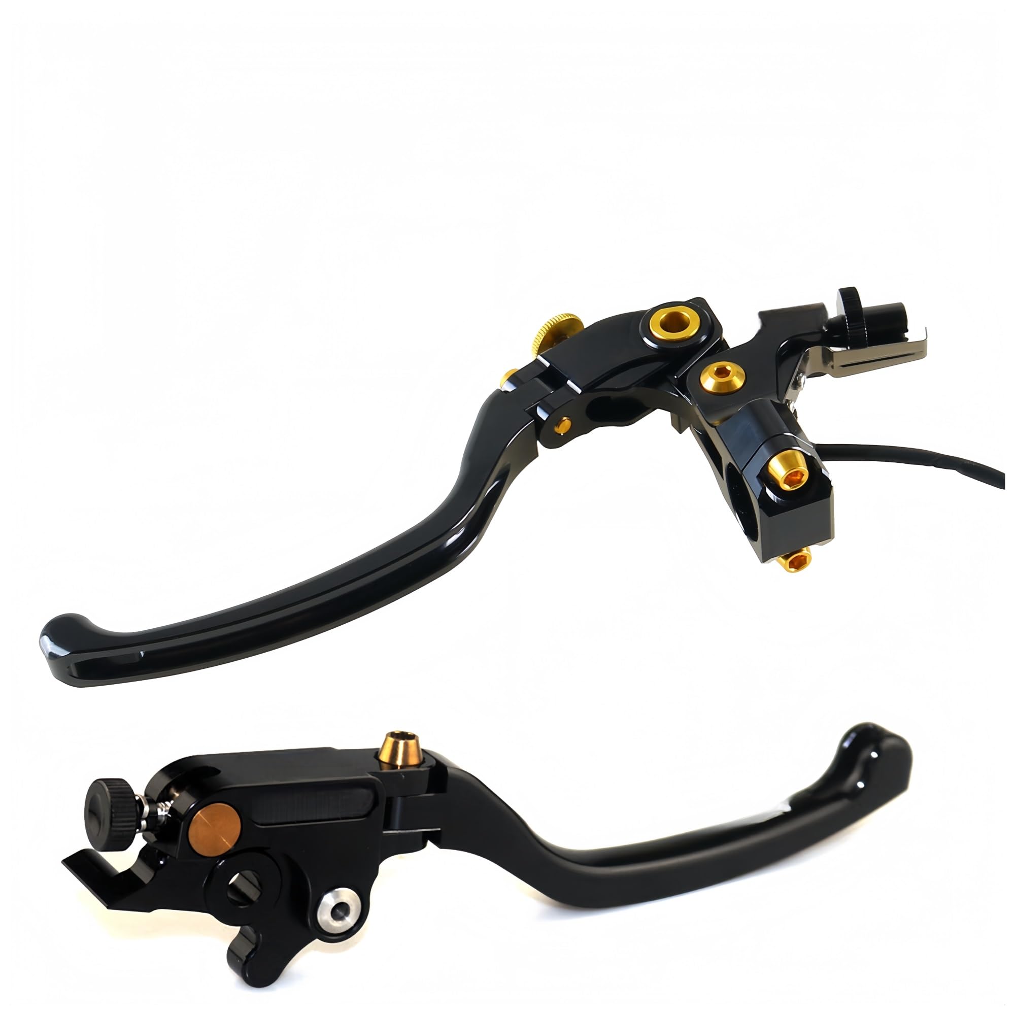 Riderai Motorbike Clutch Levers for ZX4R ZX4RR ZX-4R/SE ZX-4RR for Ninja zx25r zx-25r Motorcycle Clutch Brake Lever(A-Set)
