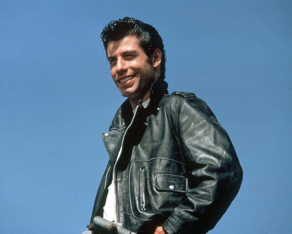 worldphotographs Grease (1978) John Travolta 10x8 Photo
