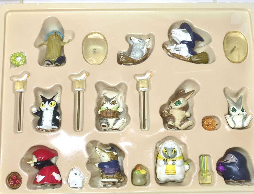 わちふぃーるど 猫のダヤン フィギュアコレクション 陶器 グッズセット