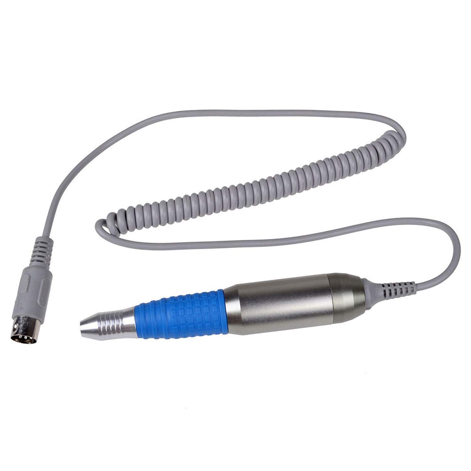 Torno Profesional pulidora para uñas Manicura y Pedicura 30.000 RPM fresadora para eliminar esmalte semipermanente, gel acrílico, limar, modelar 6x brocas 6xBandas de lijado.