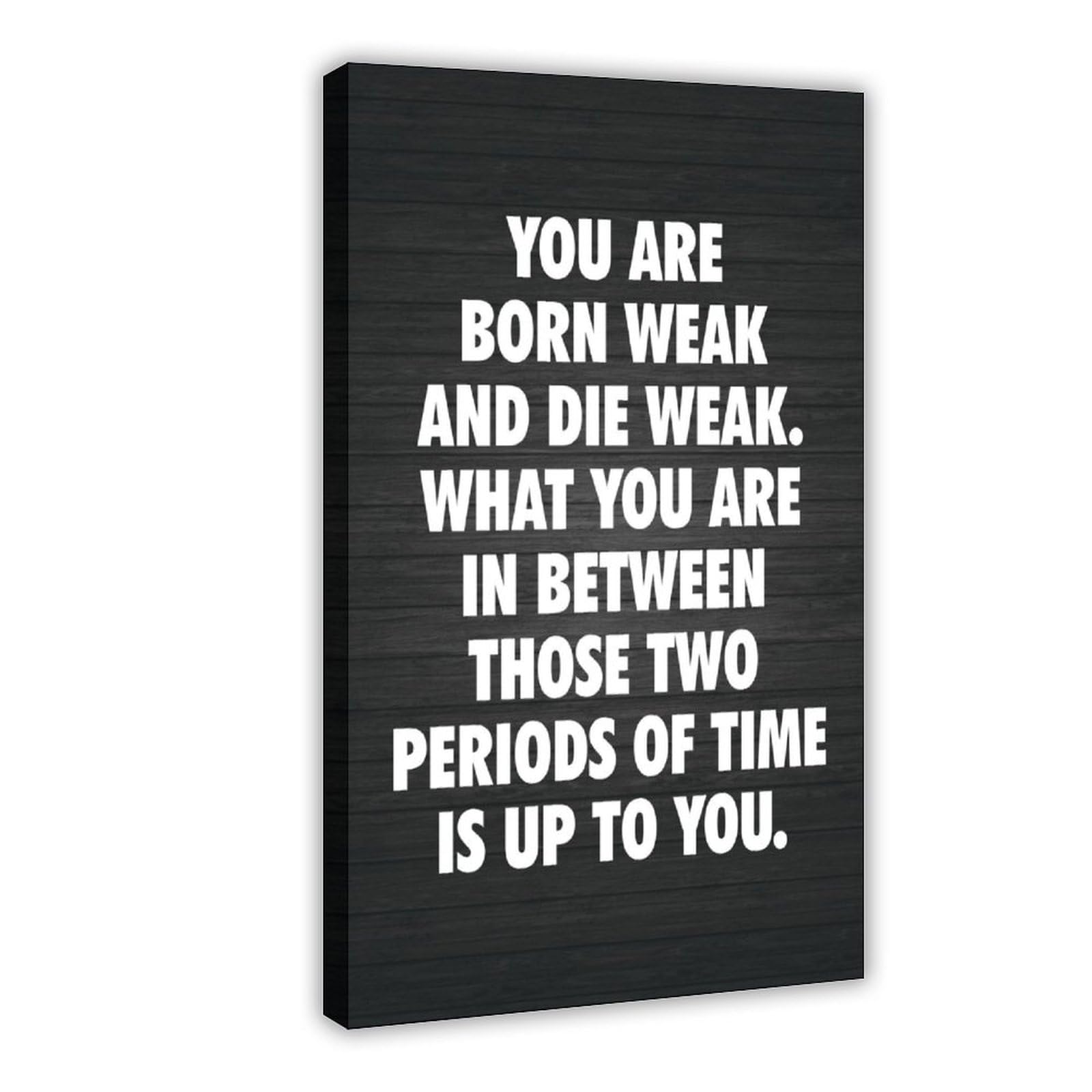 Pósteres motivacionales con palabras motivacionales para culturismo, hombres y niñas, citas de entrenamiento de fitness, inspiradores, para gimnasio, 24 x 36 pulgadas (60 x 90 cm)